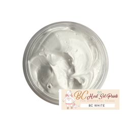 WHITE BC Heat Set Paint