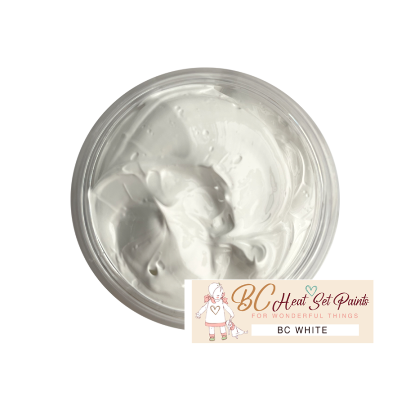 WHITE BC Heat Set Paint