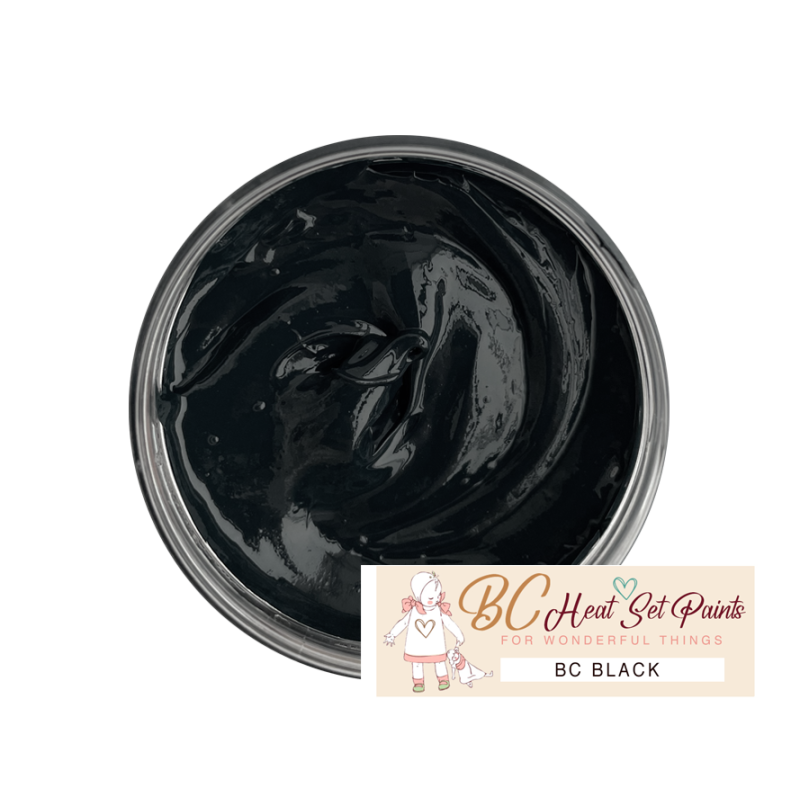 BLACK BC Heat Set Paint