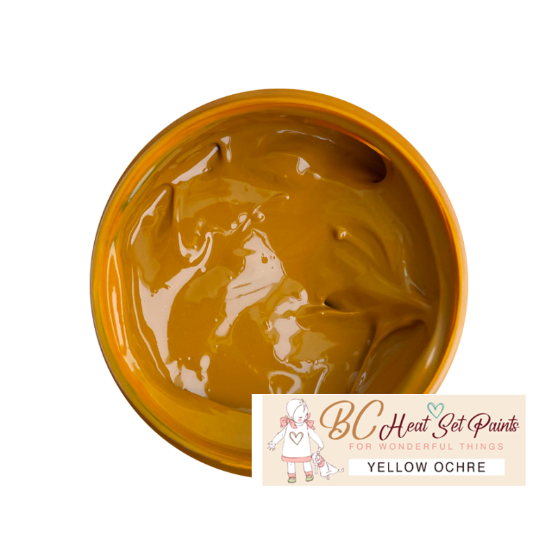 YELLOW OCHRE BC Heat Set Paint
