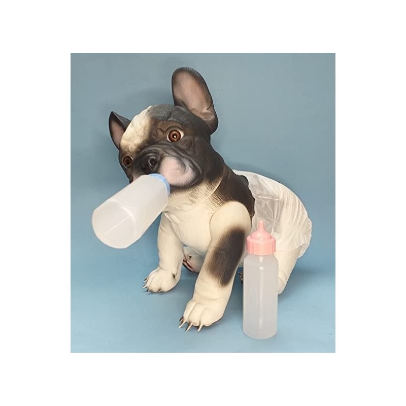 Perro divertido de vinilo semi duro